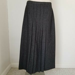 Derek Martin Wool Grey Women's Dress Skirt Size 8